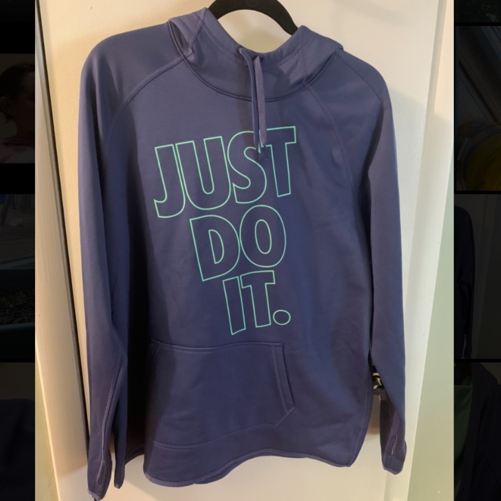 Purple Nike Sweatshirt (DRI-FIT /Therma)